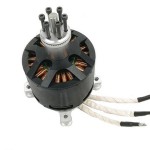 Manned Electric Flight 40kg High Tension DC Brushless Max Motor 7.5KW Rated Power X12090 Multi Rotor Aircraft Power Parachute